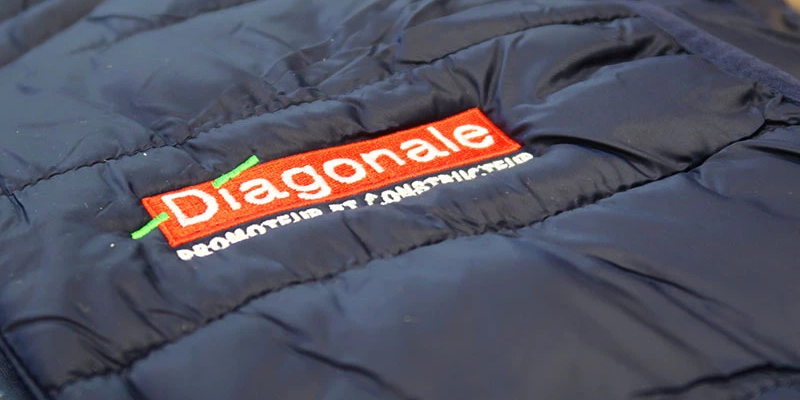 vêtements brodés entreprise couverture