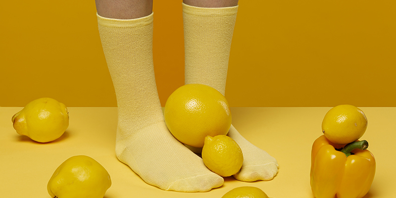 chaussettes personnalisées brodées couverture