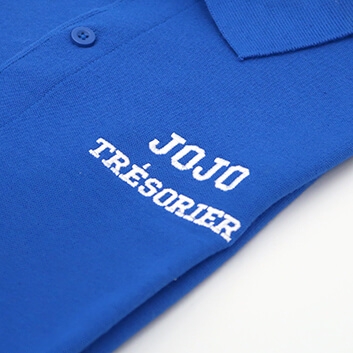 polo brodé surnom