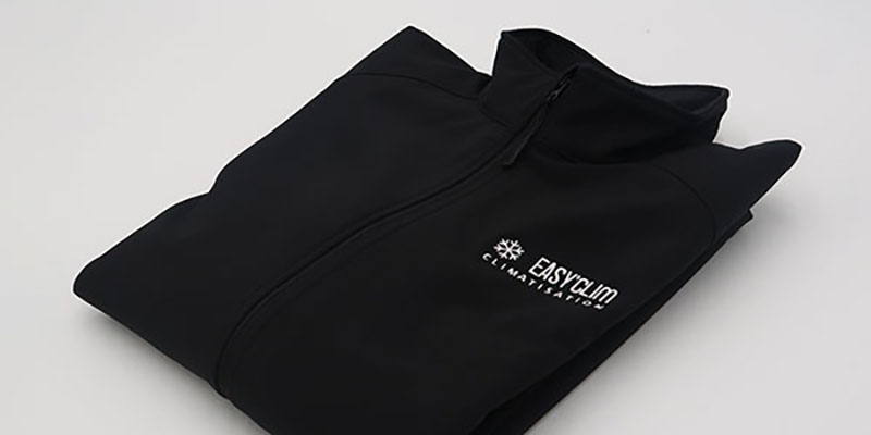 veste softshell personnalisable couverture