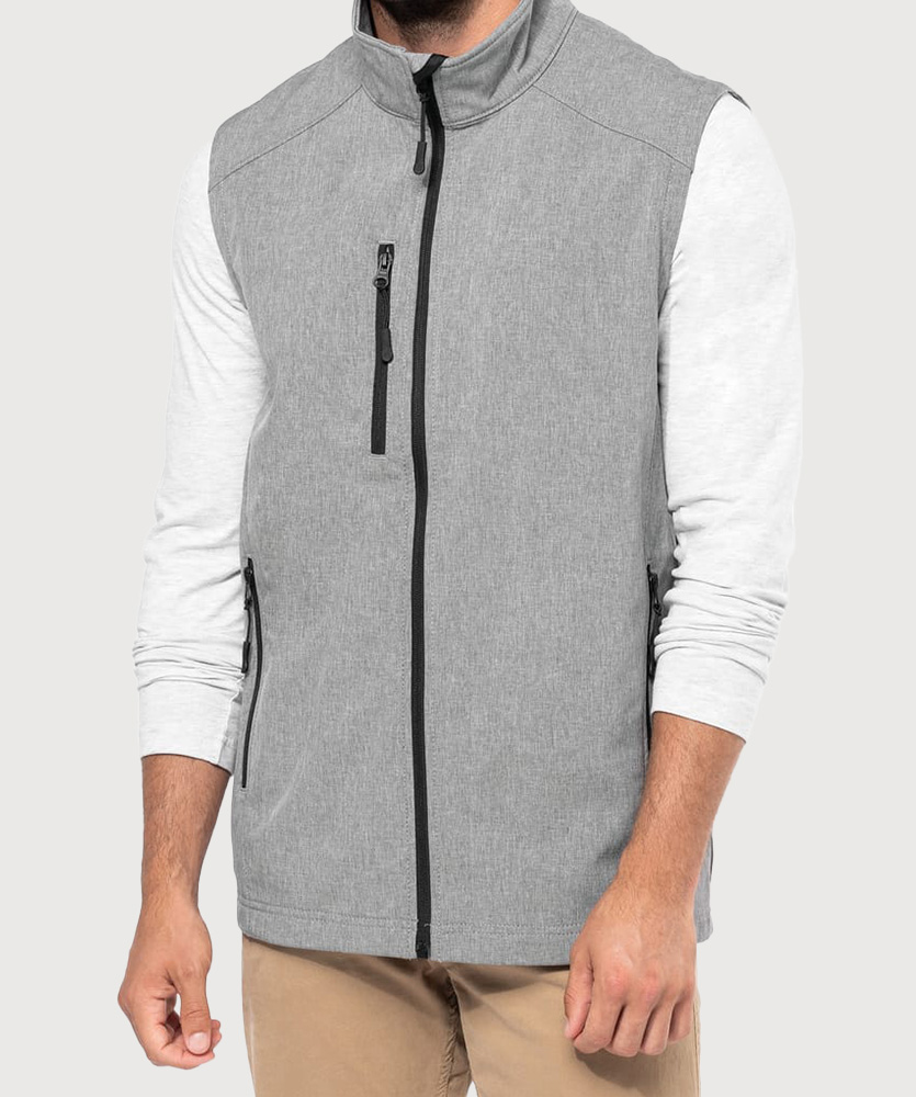 Veste sans manche softshell